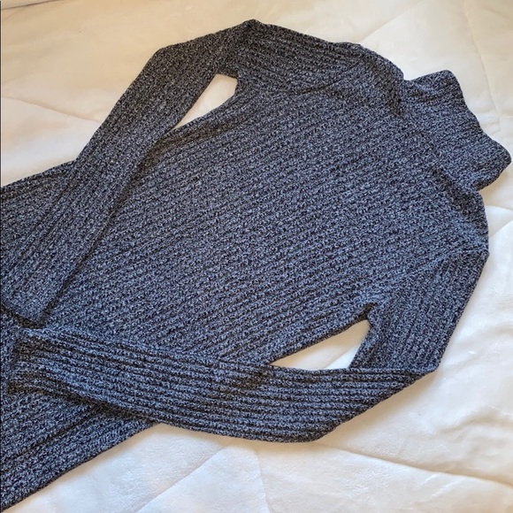 Wilfred Charcoal Turtleneck Dress - Picture 2 of 5